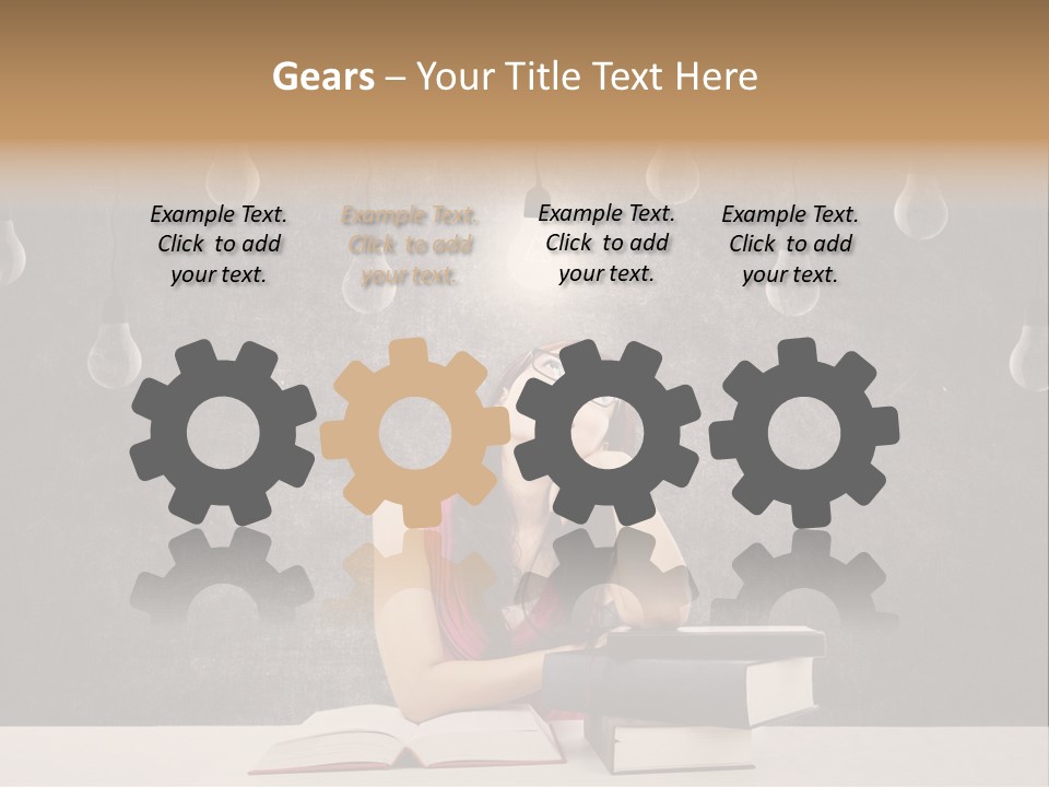 Indian Dark Background Inspiration PowerPoint Template