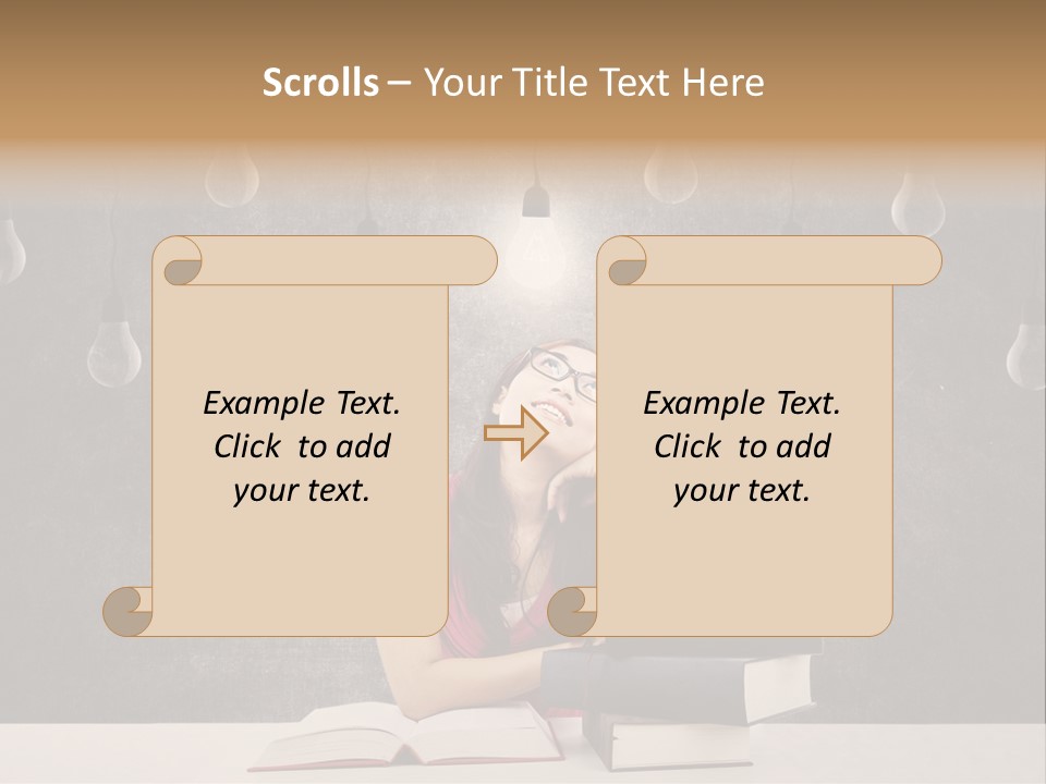 Indian Dark Background Inspiration PowerPoint Template
