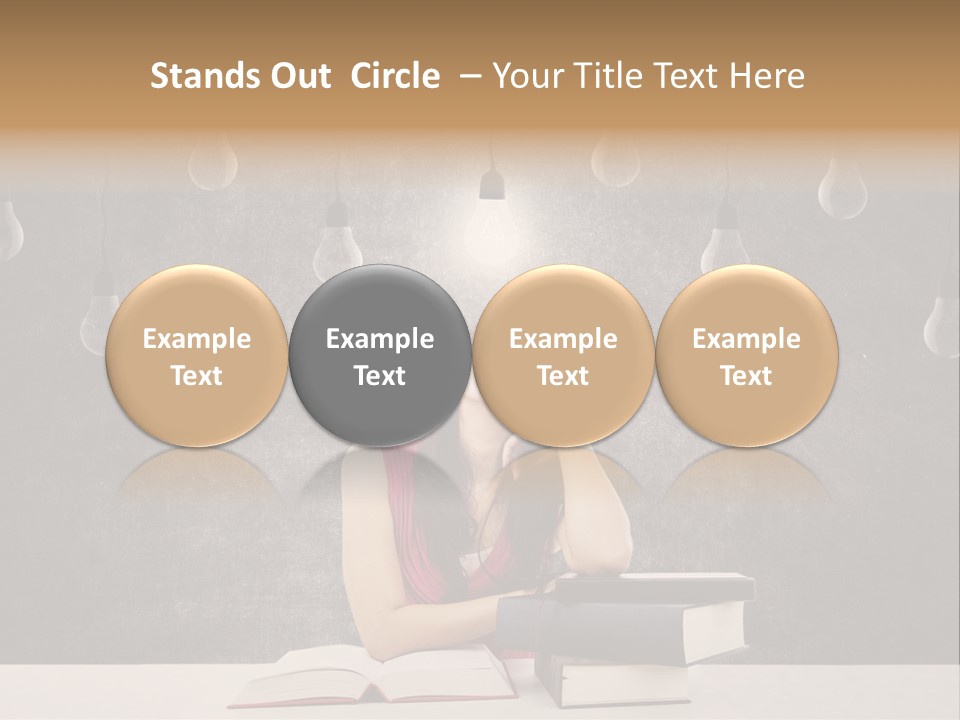 Indian Dark Background Inspiration PowerPoint Template