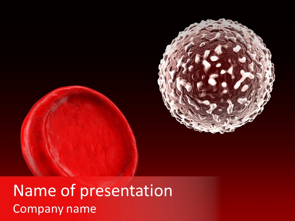 Red Illustration Art PowerPoint Template