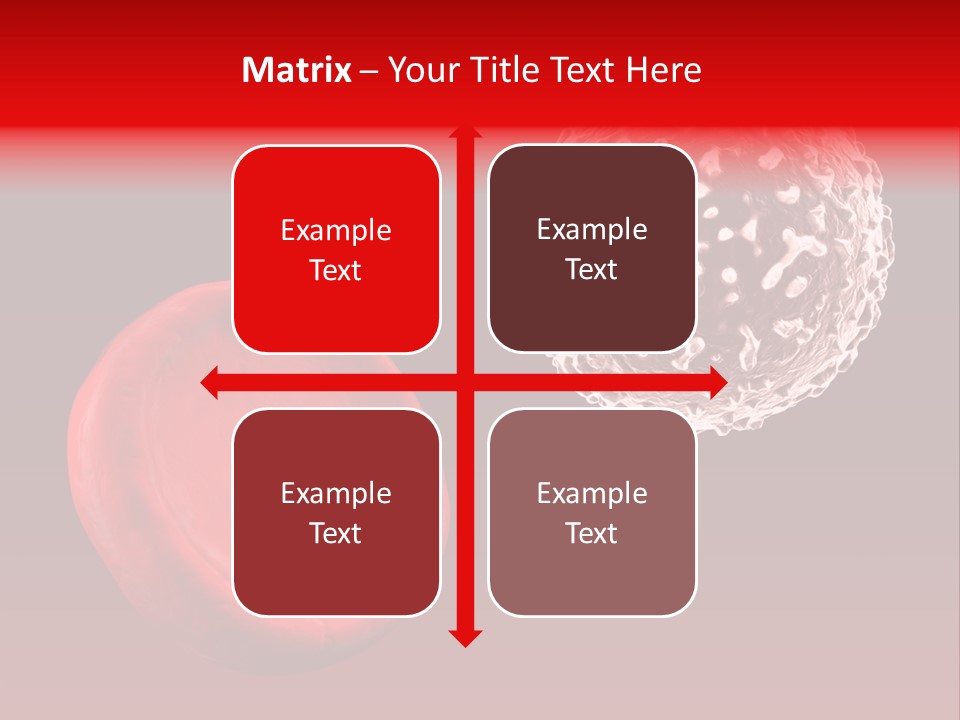 Red Illustration Art PowerPoint Template