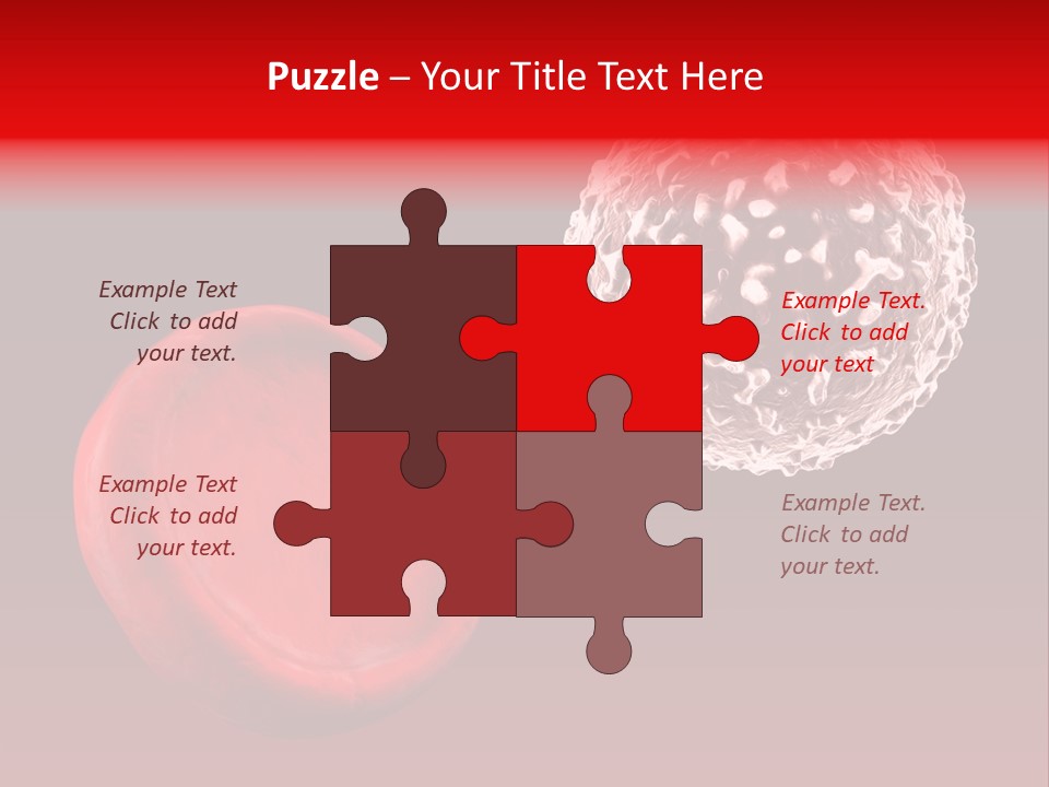 Red Illustration Art PowerPoint Template