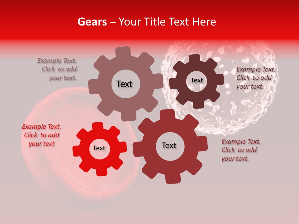 Red Illustration Art PowerPoint Template
