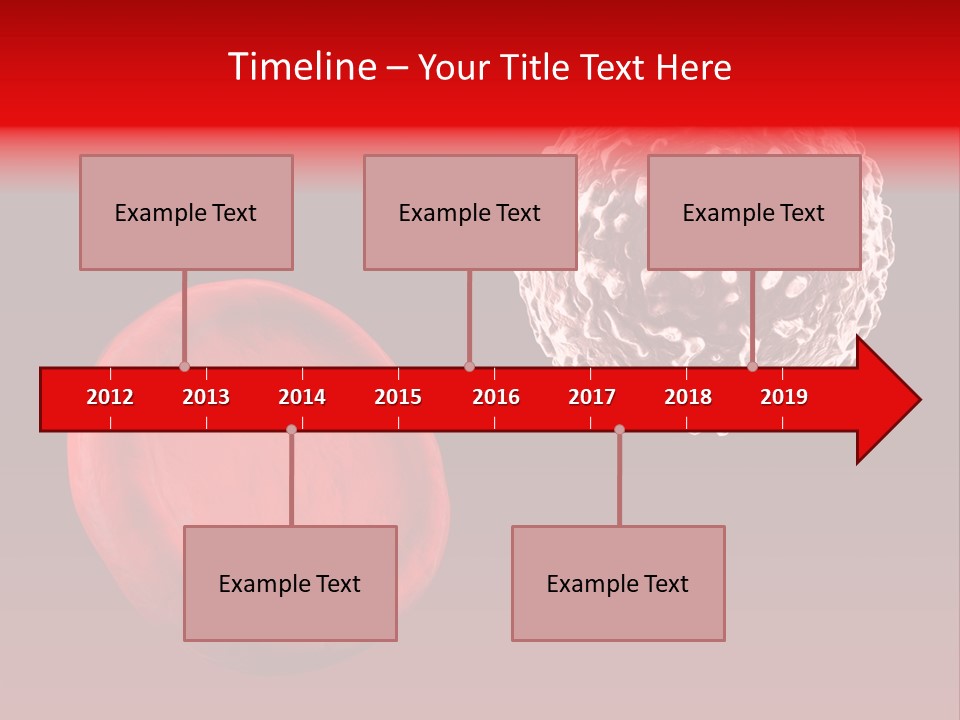 Red Illustration Art PowerPoint Template