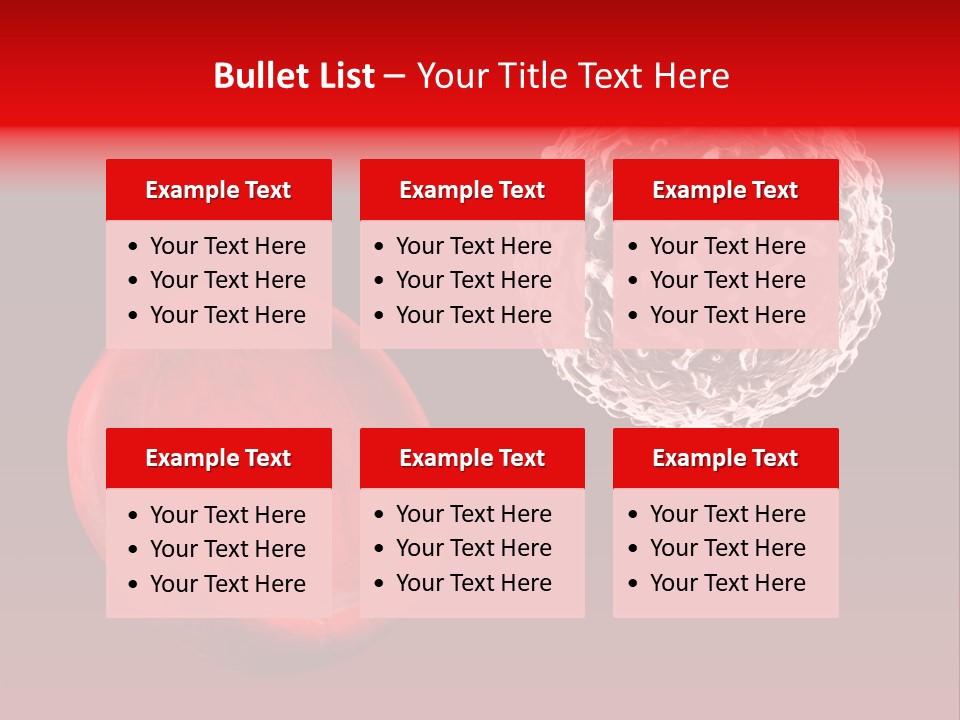 Red Illustration Art PowerPoint Template