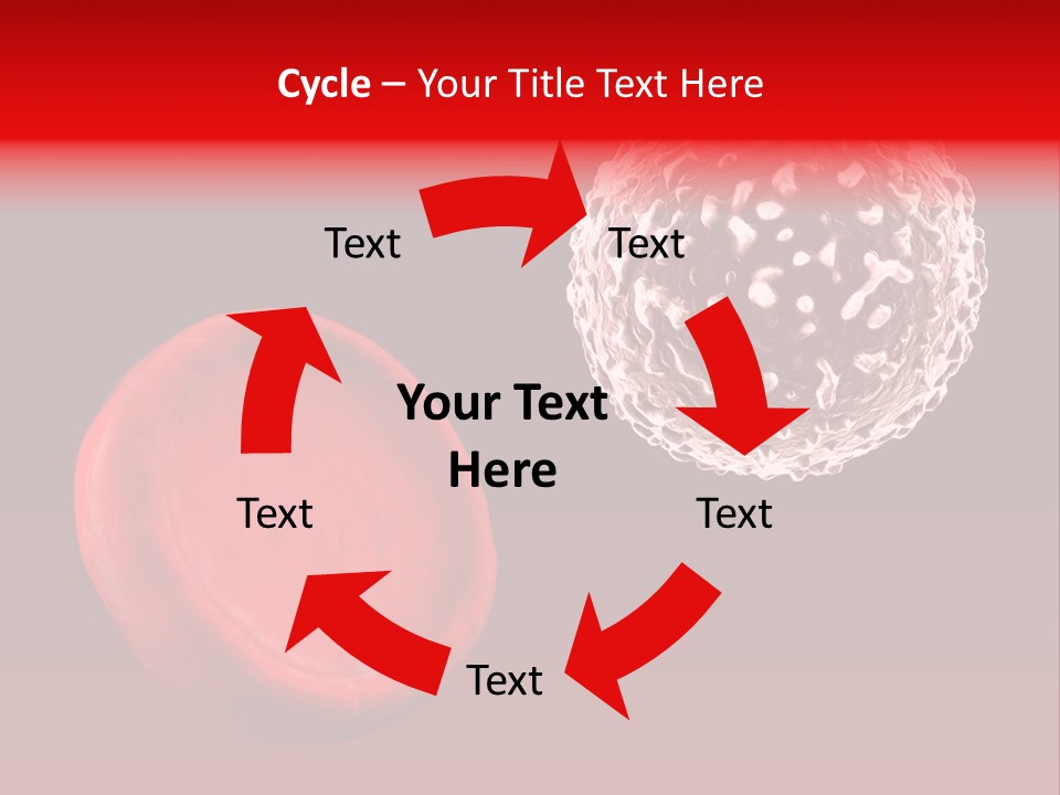 Red Illustration Art PowerPoint Template