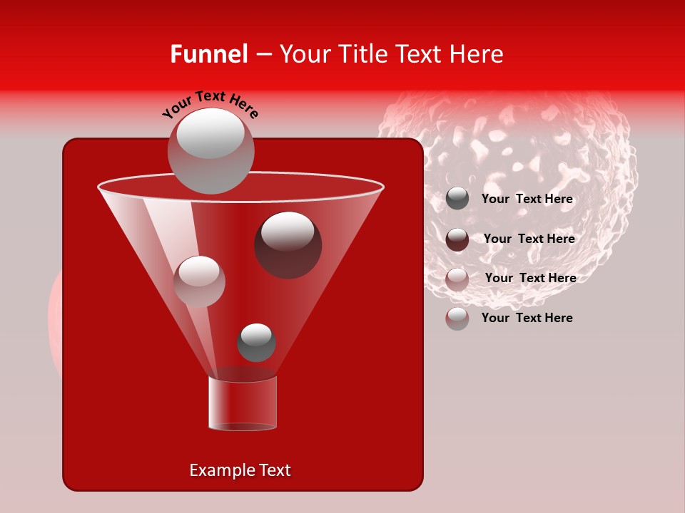 Red Illustration Art PowerPoint Template