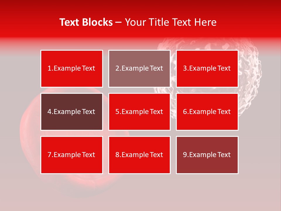 Red Illustration Art PowerPoint Template