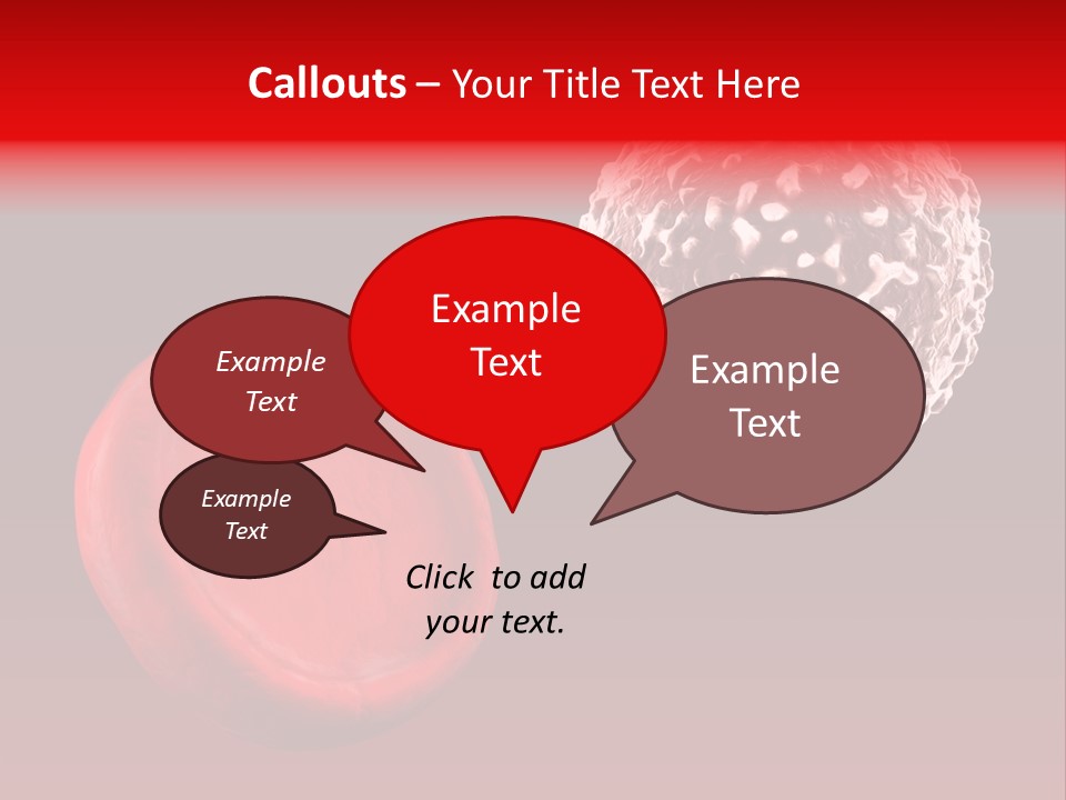 Red Illustration Art PowerPoint Template