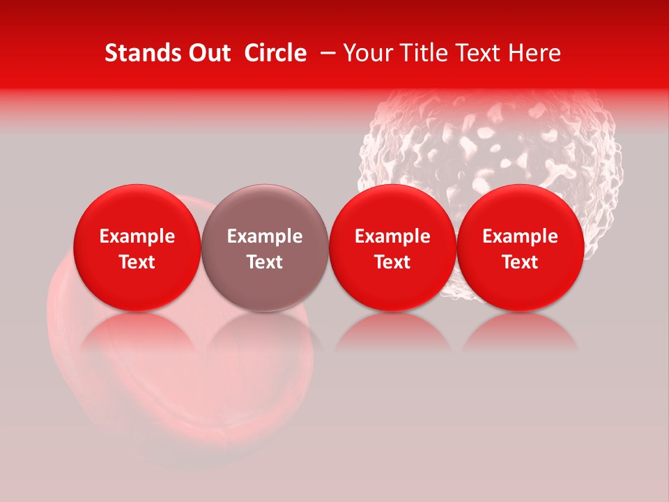 Red Illustration Art PowerPoint Template