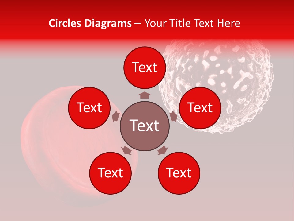 Red Illustration Art PowerPoint Template