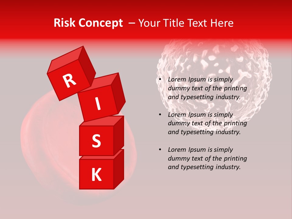 Red Illustration Art PowerPoint Template