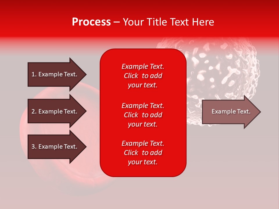 Red Illustration Art PowerPoint Template