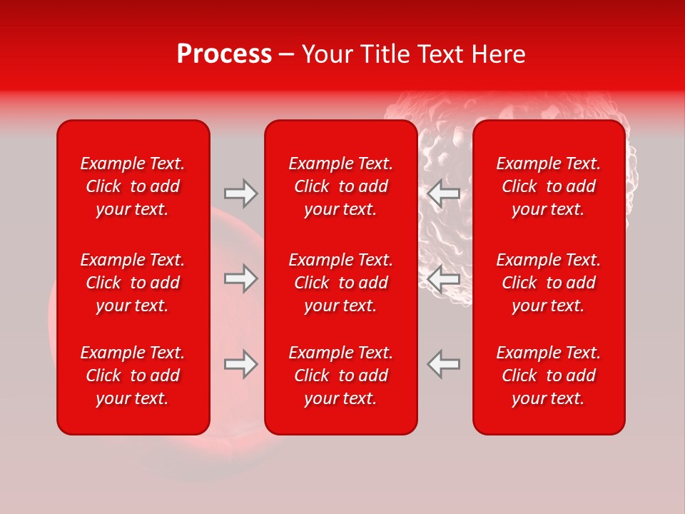 Red Illustration Art PowerPoint Template