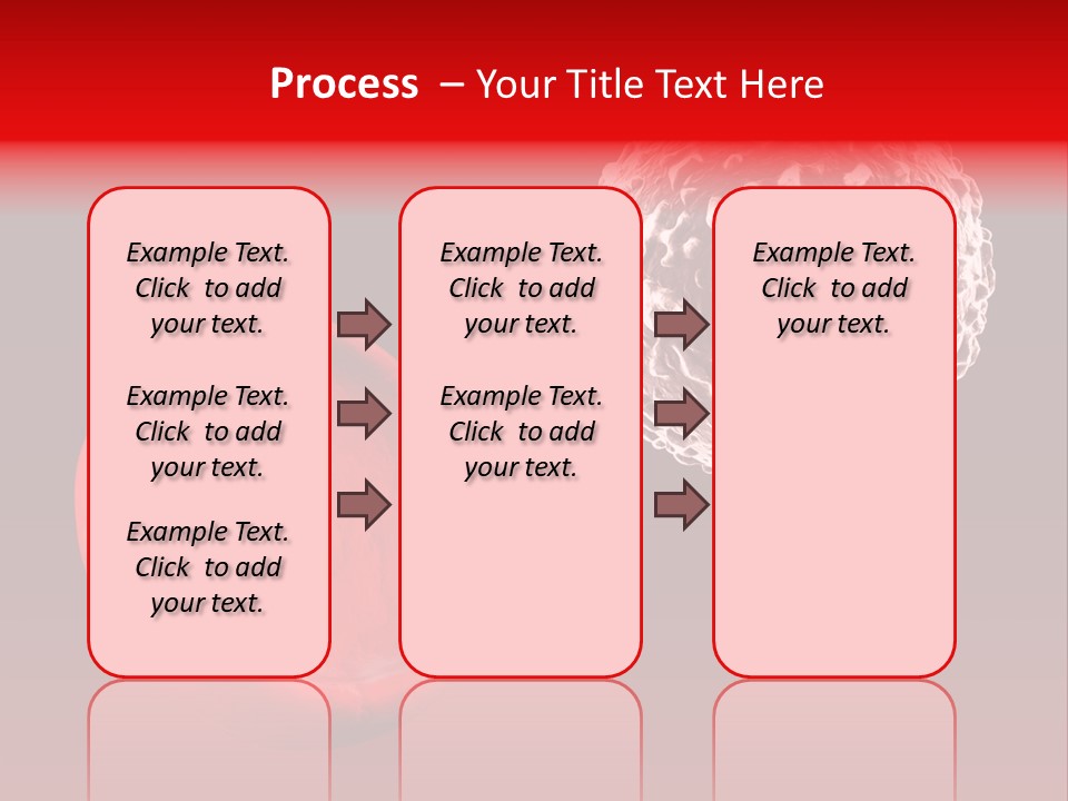 Red Illustration Art PowerPoint Template