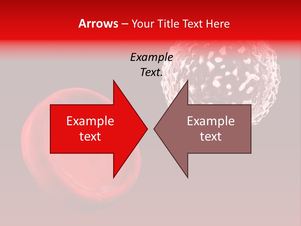 Red Illustration Art PowerPoint Template