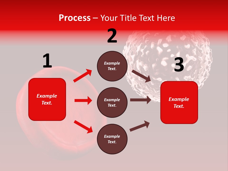 Red Illustration Art PowerPoint Template