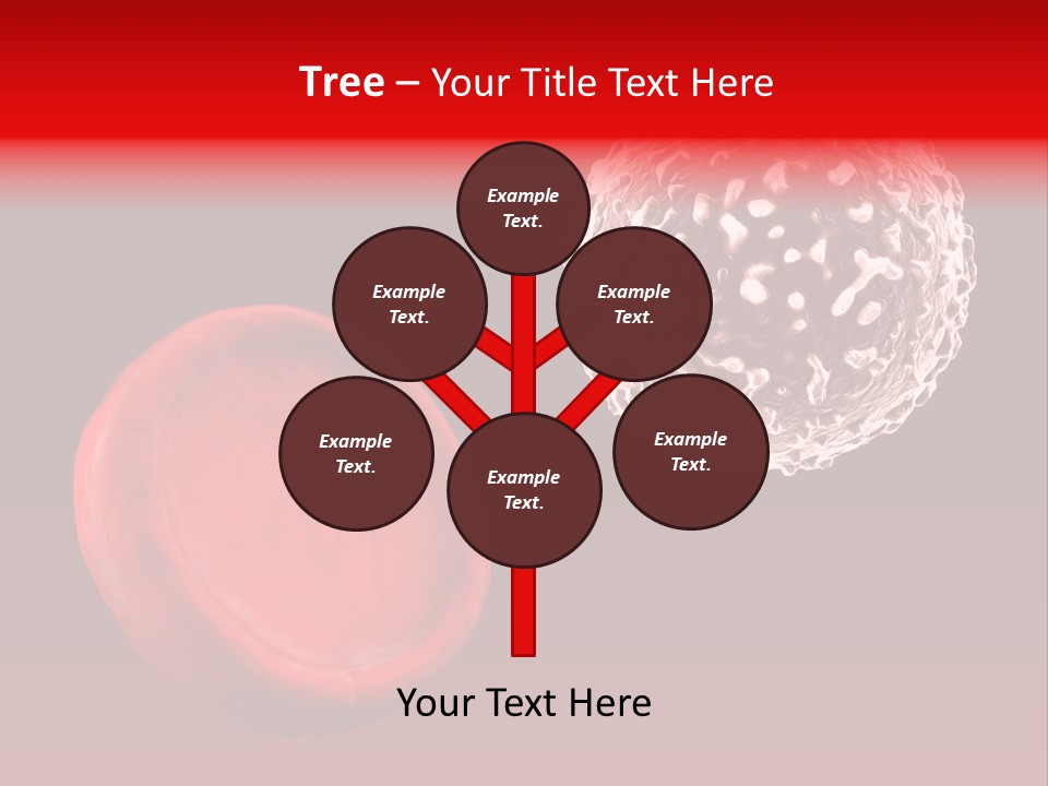 Red Illustration Art PowerPoint Template