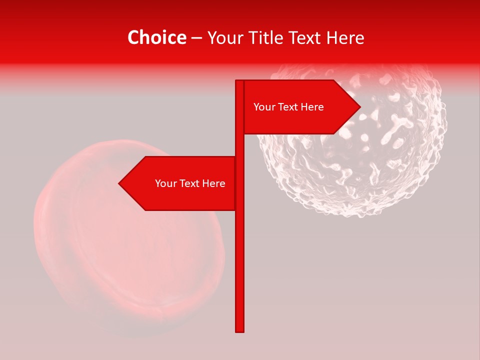 Red Illustration Art PowerPoint Template