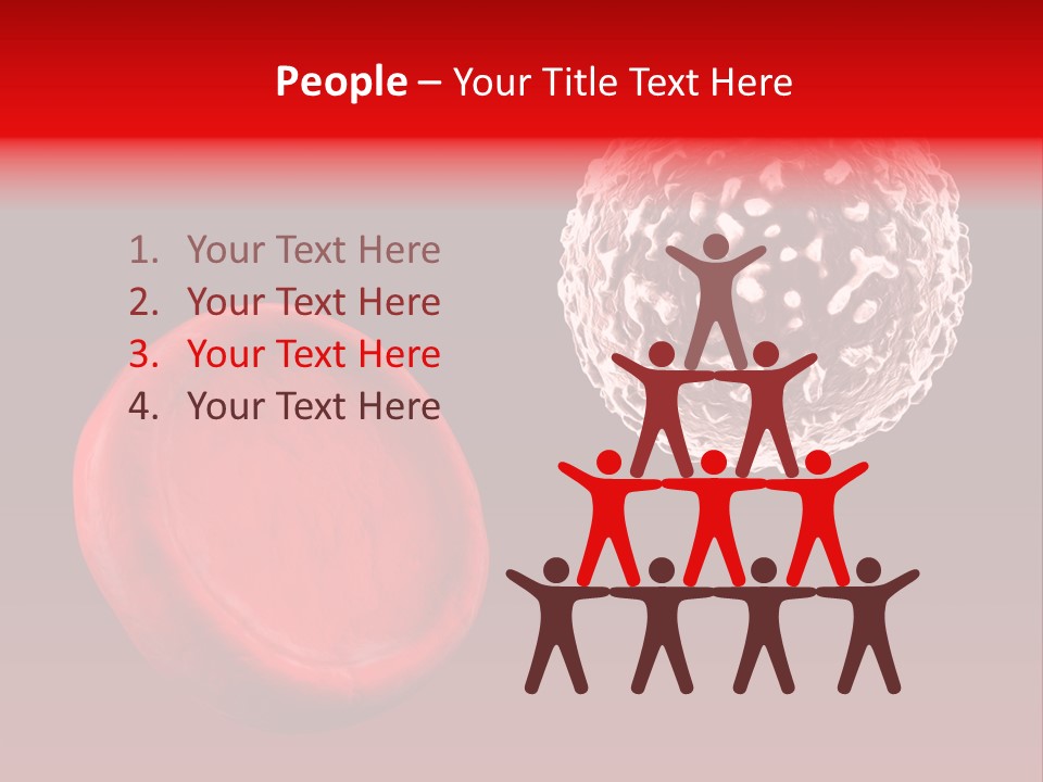 Red Illustration Art PowerPoint Template