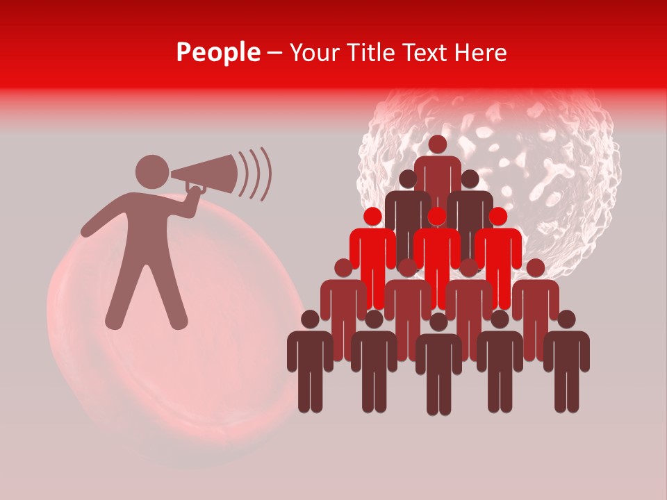 Red Illustration Art PowerPoint Template