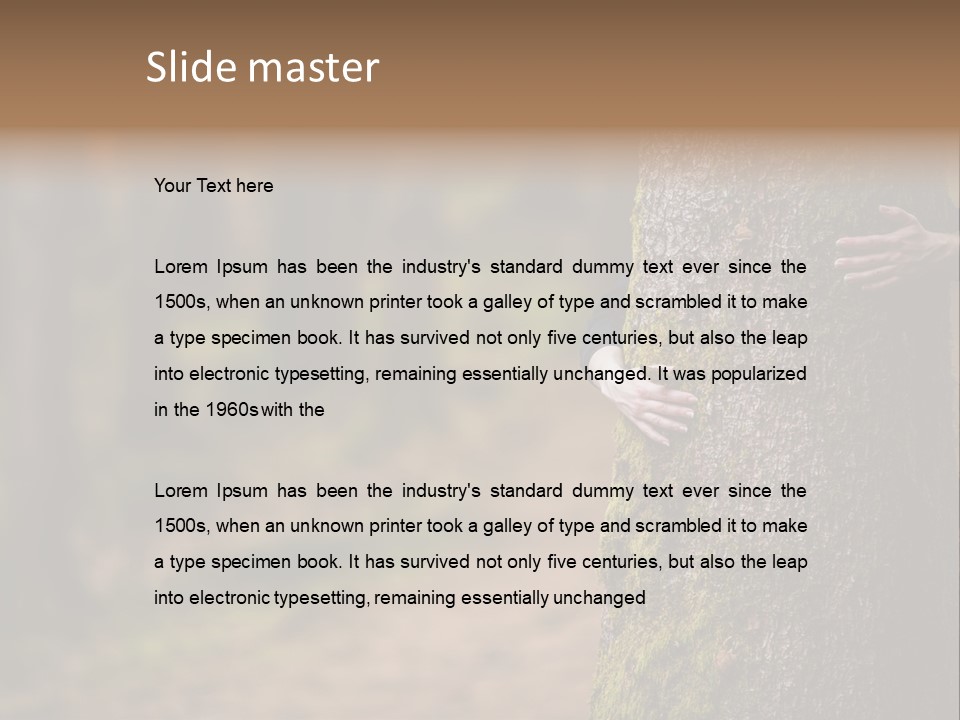 Planet Environment Green Peace PowerPoint Template