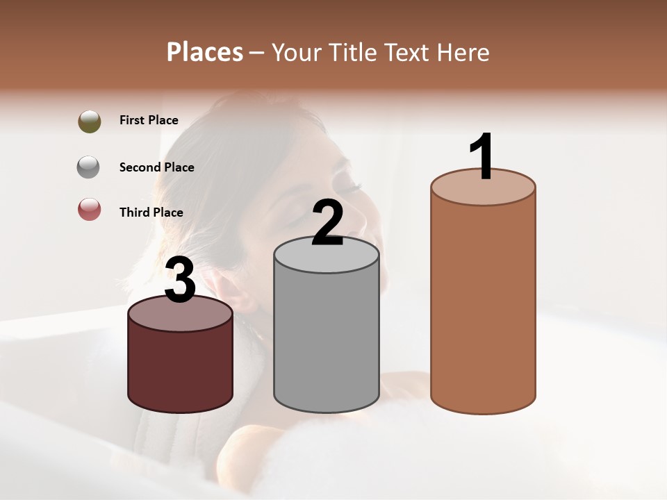 Laying Peaceful Interior PowerPoint Template