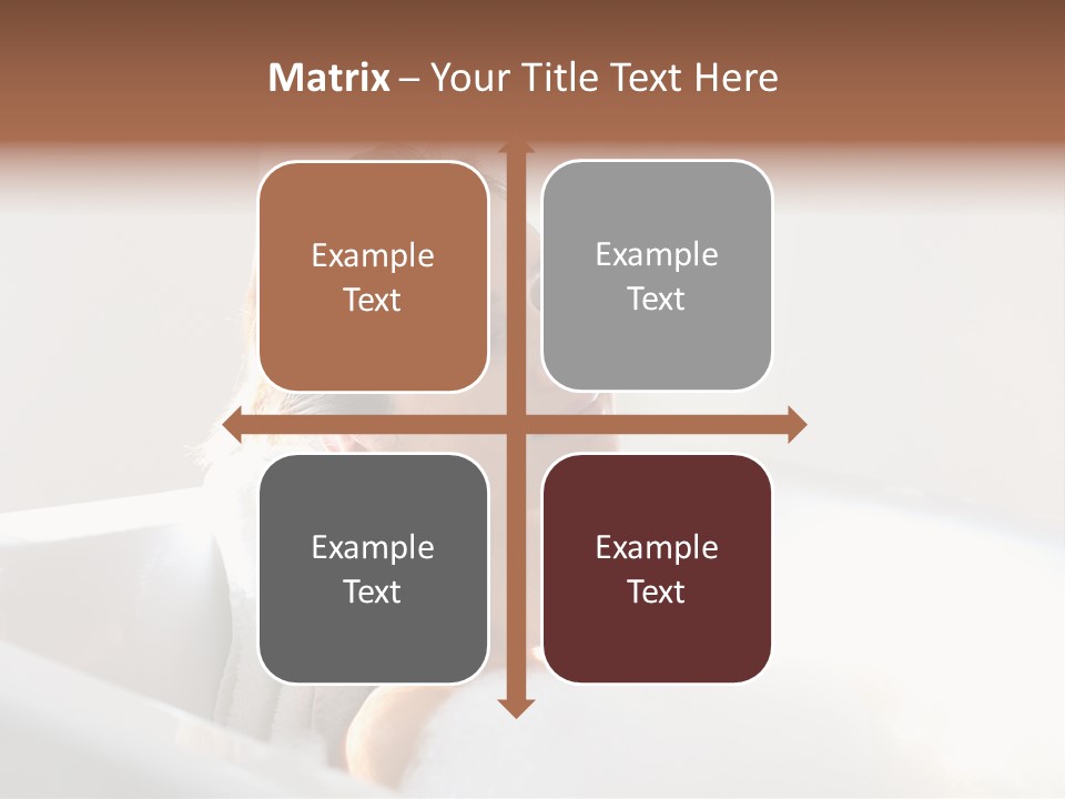 Laying Peaceful Interior PowerPoint Template