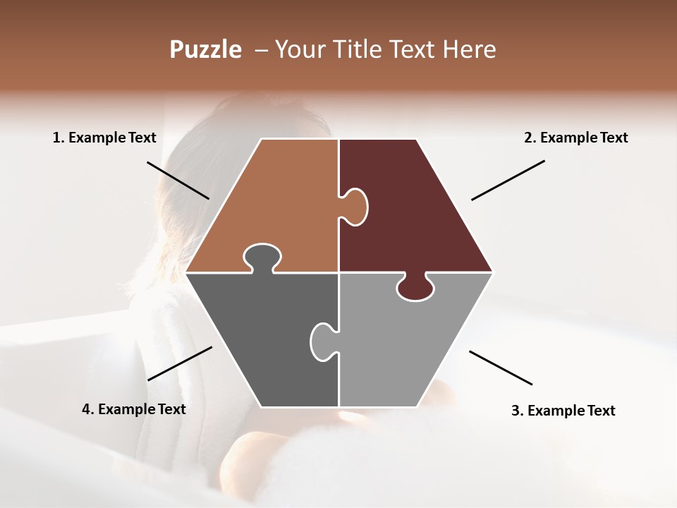 Laying Peaceful Interior PowerPoint Template
