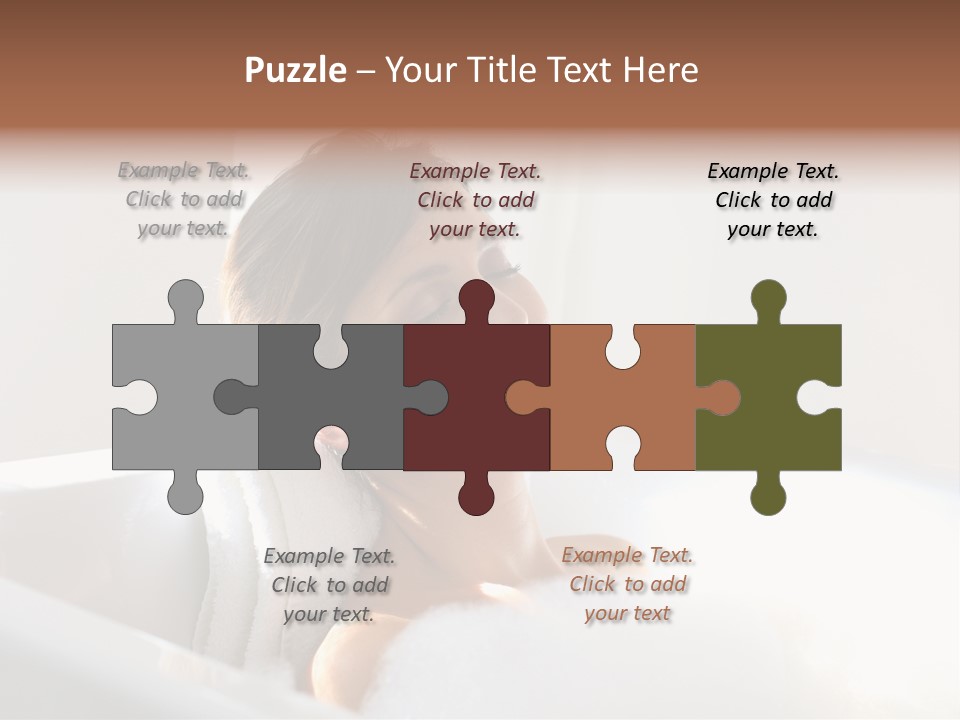 Laying Peaceful Interior PowerPoint Template