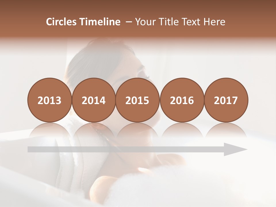 Laying Peaceful Interior PowerPoint Template