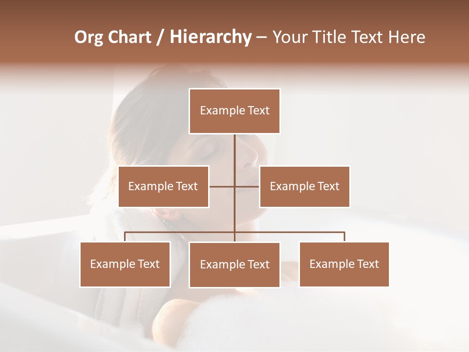 Laying Peaceful Interior PowerPoint Template