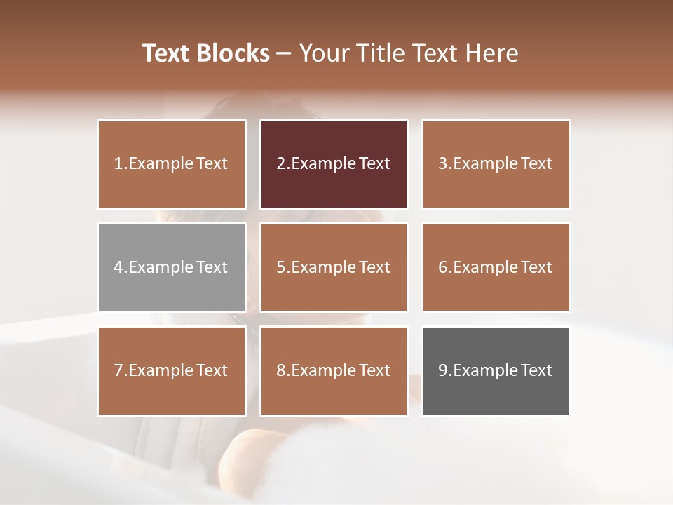 Laying Peaceful Interior PowerPoint Template