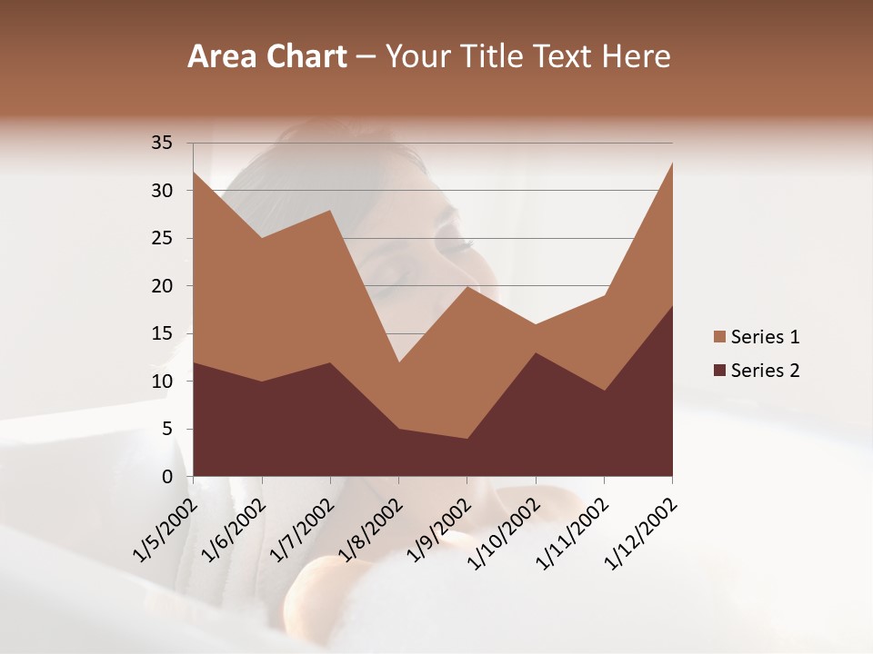 Laying Peaceful Interior PowerPoint Template