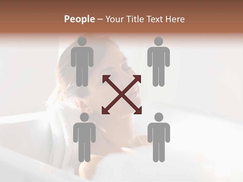 Laying Peaceful Interior PowerPoint Template