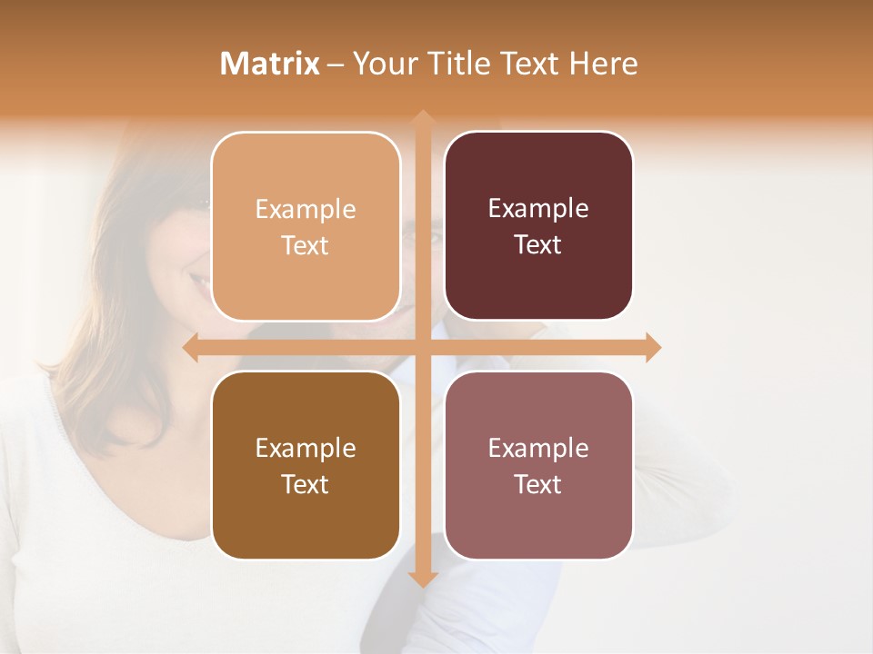 S Handsome Tenderness PowerPoint Template