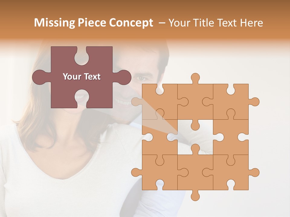 S Handsome Tenderness PowerPoint Template