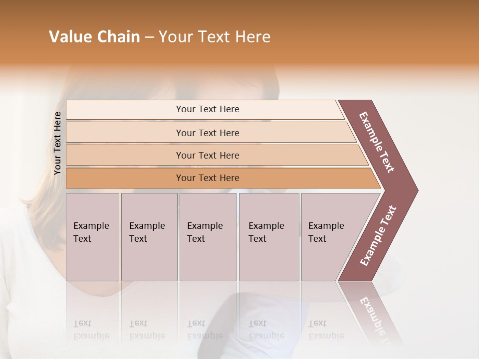 S Handsome Tenderness PowerPoint Template