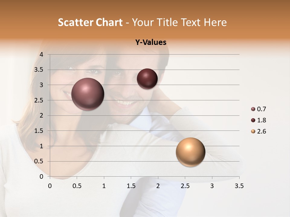 S Handsome Tenderness PowerPoint Template