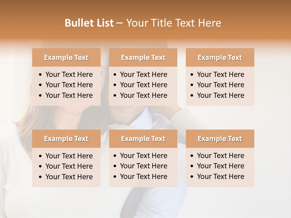 S Handsome Tenderness PowerPoint Template