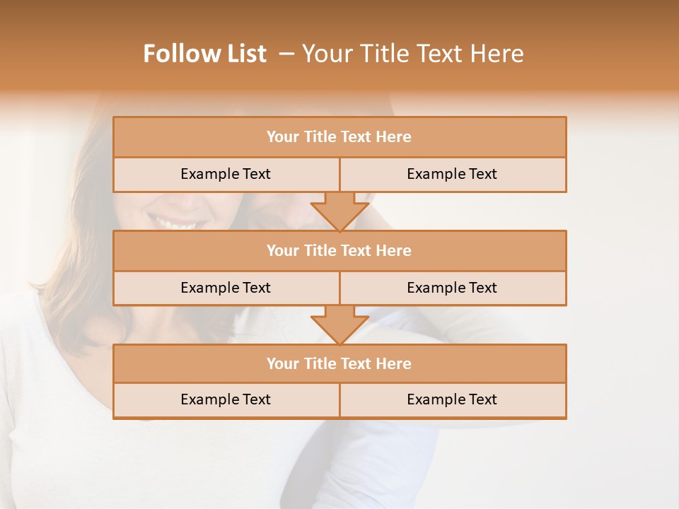 S Handsome Tenderness PowerPoint Template