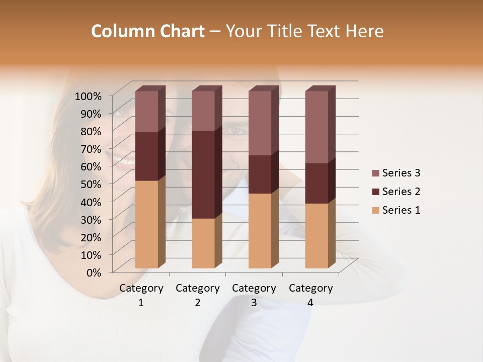 S Handsome Tenderness PowerPoint Template