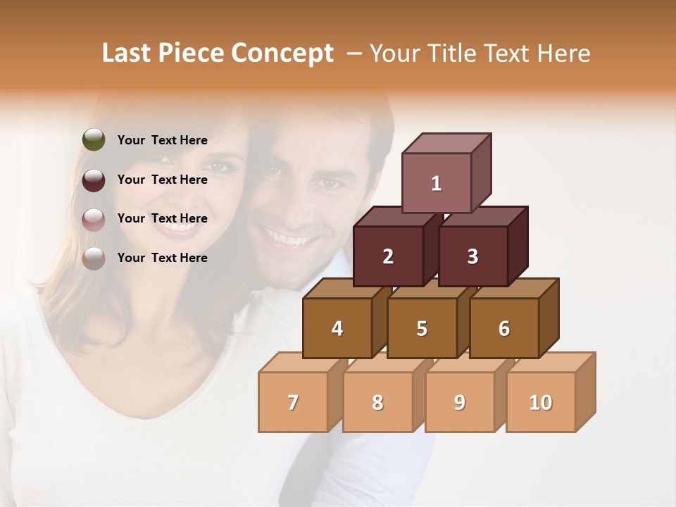 S Handsome Tenderness PowerPoint Template