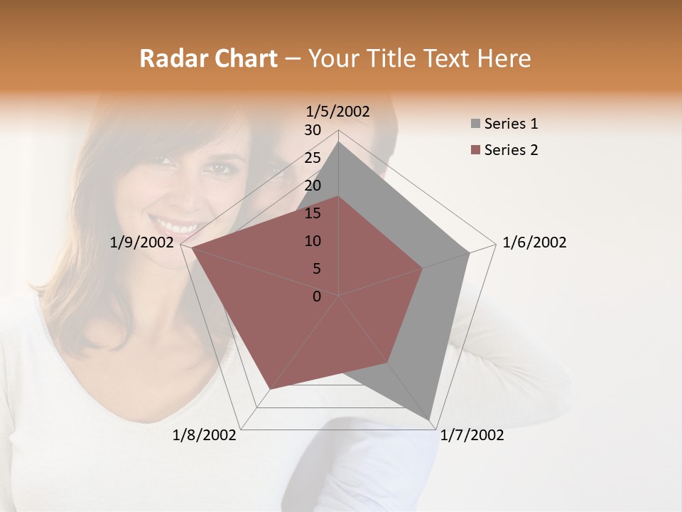 S Handsome Tenderness PowerPoint Template