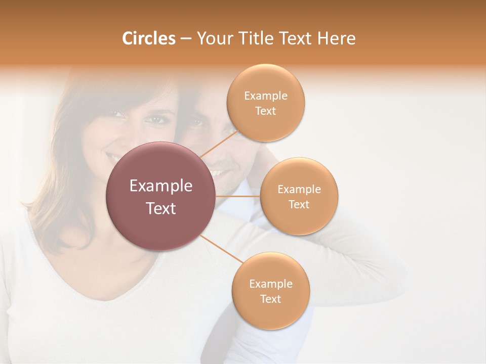 S Handsome Tenderness PowerPoint Template