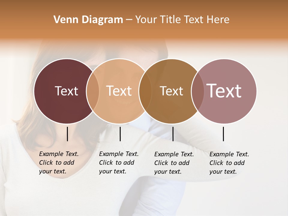 S Handsome Tenderness PowerPoint Template