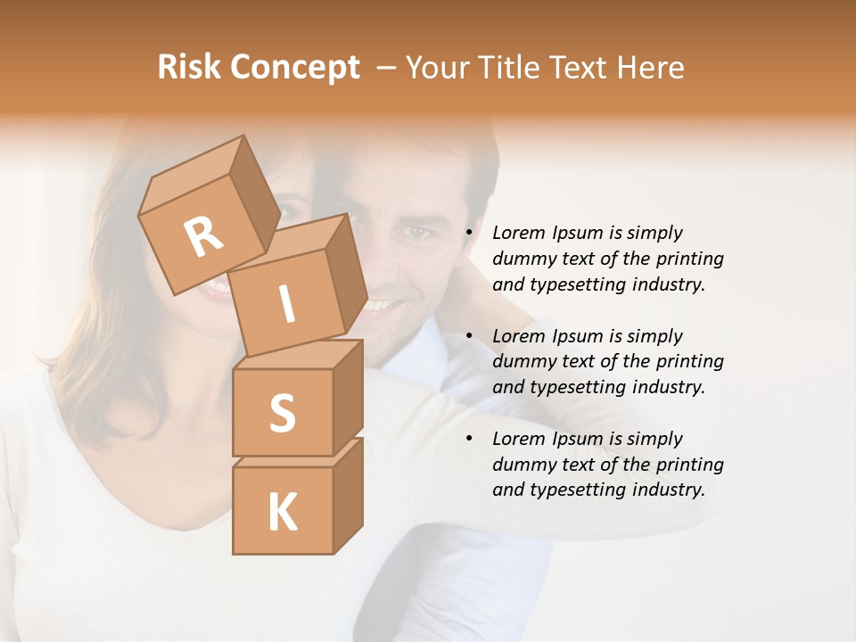 S Handsome Tenderness PowerPoint Template