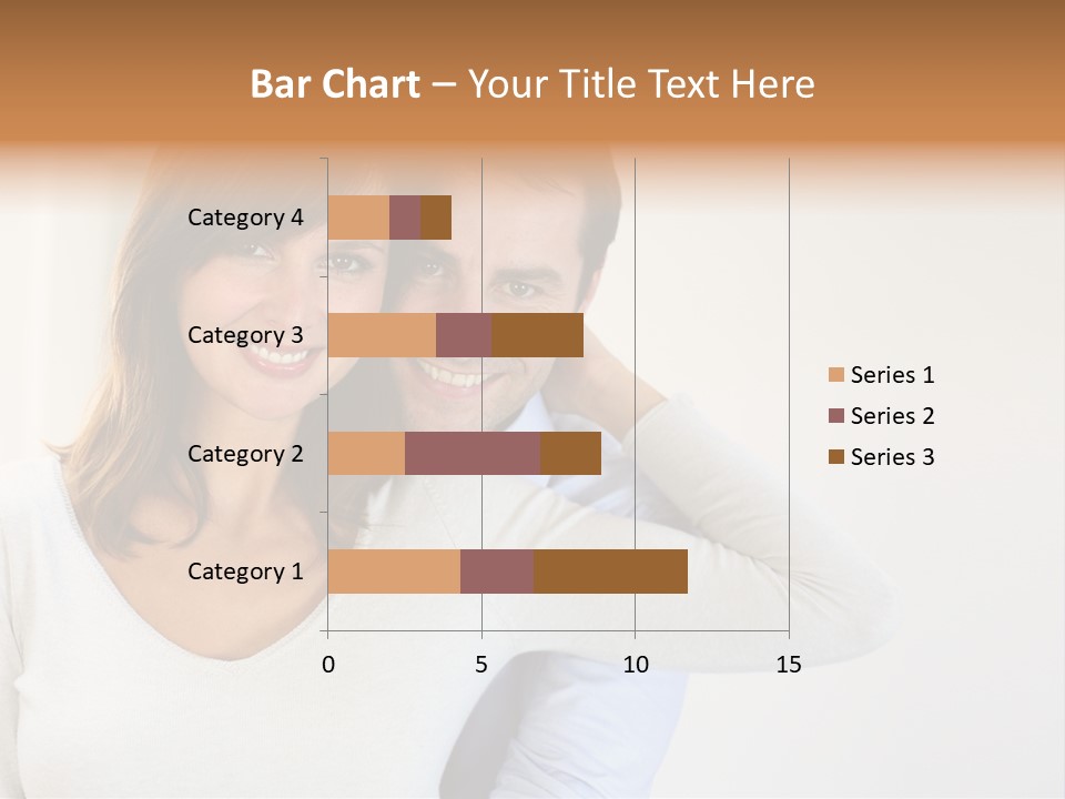 S Handsome Tenderness PowerPoint Template