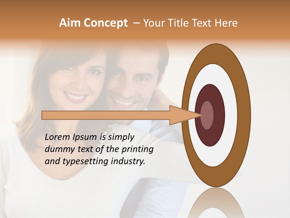 S Handsome Tenderness PowerPoint Template