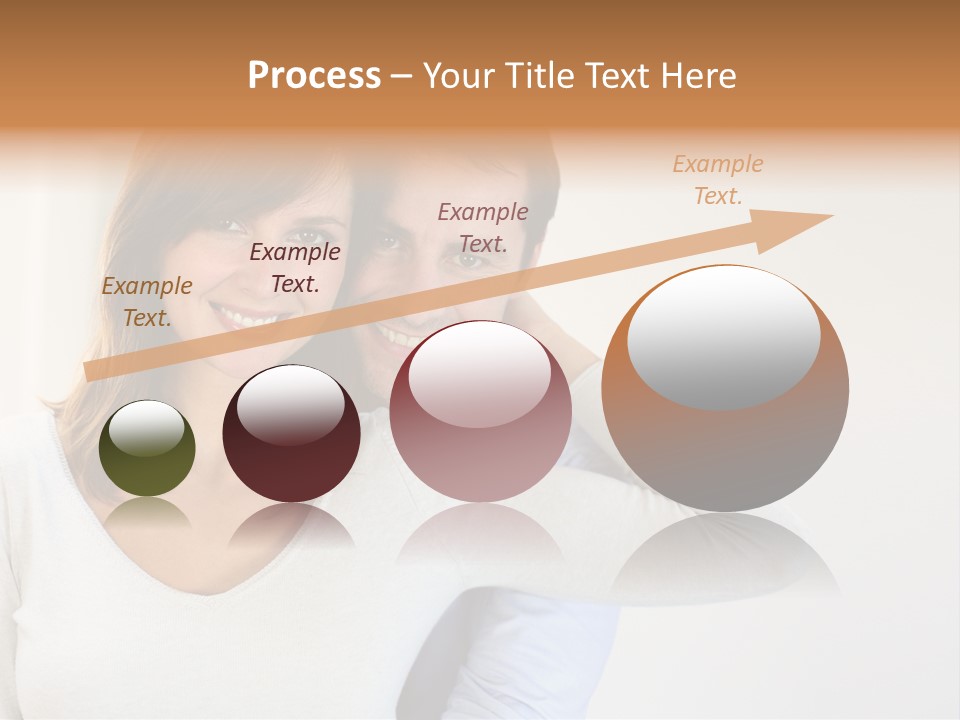 S Handsome Tenderness PowerPoint Template